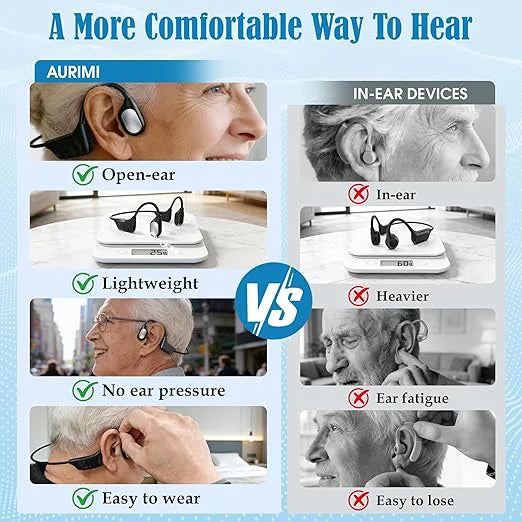 🌎Ends Today: 83% OFF!⏰👂Revitalize your ears again💖 💥 LIMITED TIME OFFER!🔥Advanced Bone Conduction Smart Hearing Aid
