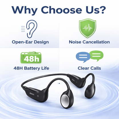 🌎Ends Today: 83% OFF!⏰👂Revitalize your ears again💖 💥 LIMITED TIME OFFER!🔥Advanced Bone Conduction Smart Hearing Aid