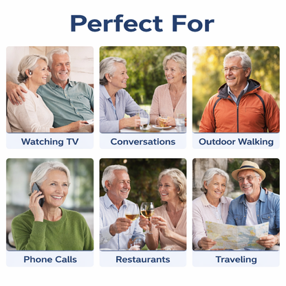 🌎Ends Today: 83% OFF!⏰👂Revitalize your ears again💖 💥 LIMITED TIME OFFER!🔥Advanced Bone Conduction Smart Hearing Aid