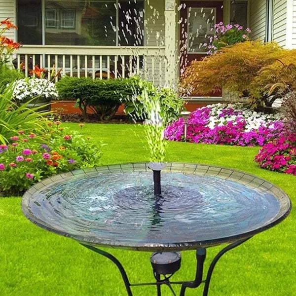 📢 Hot Sales 50% OFF 🏆 Solar-Powered Garden Landscape Fountains 🌿⛲