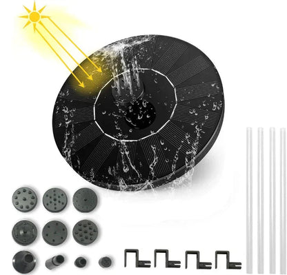 📢 Hot Sales 50% OFF 🏆 Solar-Powered Garden Landscape Fountains 🌿⛲
